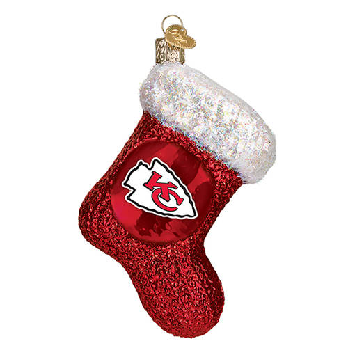 NFL Ornaments Kansas City Chiefs Stocking - Boxed