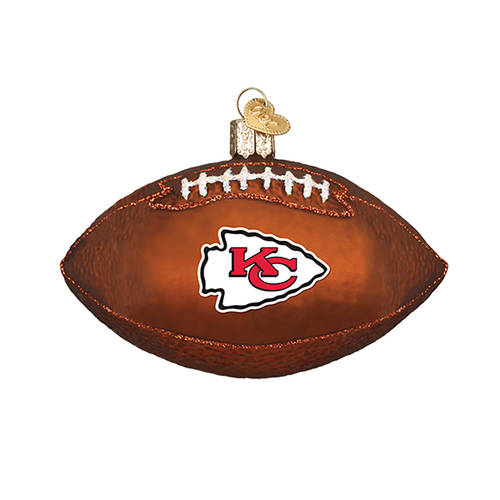 NFL Ornaments Kansas City Chiefs Football - No Box