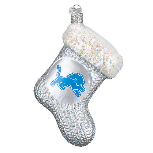 NFL Ornaments Detroit Lions Stocking - Boxed