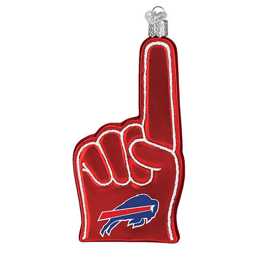 NFL Ornaments Buffalo Bills Foam Finger - Boxed
