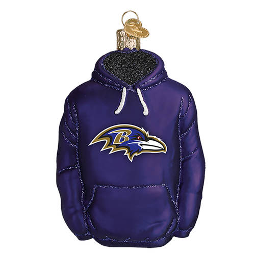 NFL Ornaments Baltimore Ravens Hoodie - No Box