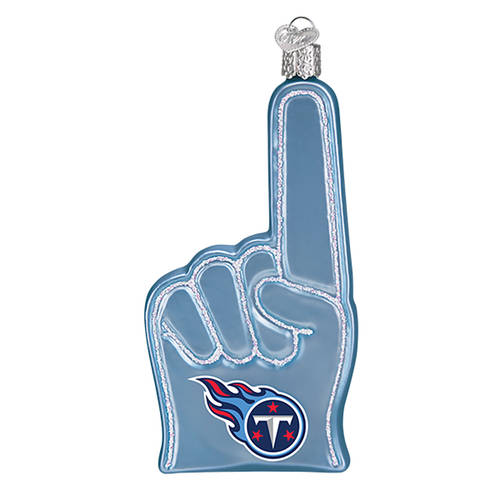NFL Ornaments Tennessee Titans Foam Finger - No Box