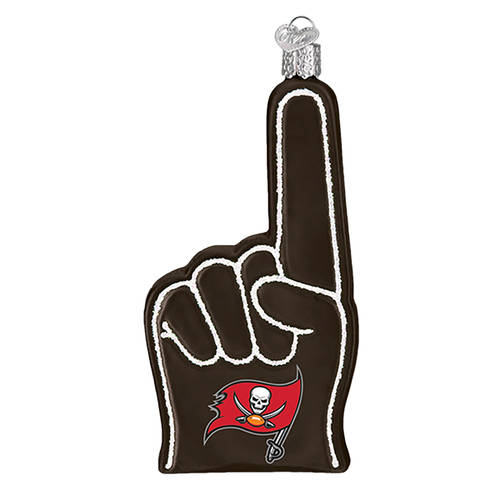 NFL Ornaments Tampa Bay Buccaneers Foam Finger - Boxed