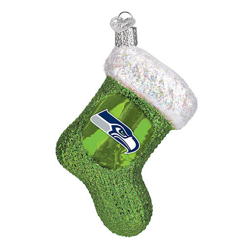 NFL Ornaments Seattle Seahawks Stocking - No Box