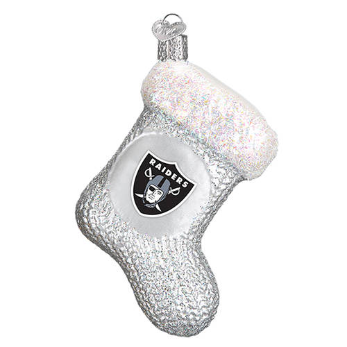 NFL Ornaments Oakland Raiders Stocking - Boxed