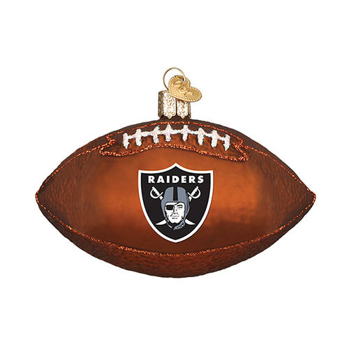 NFL Ornaments Oakland Raiders Football - Boxed