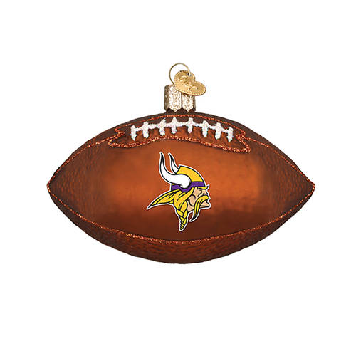 NFL Ornaments Minnesota Vikings Football - Boxed