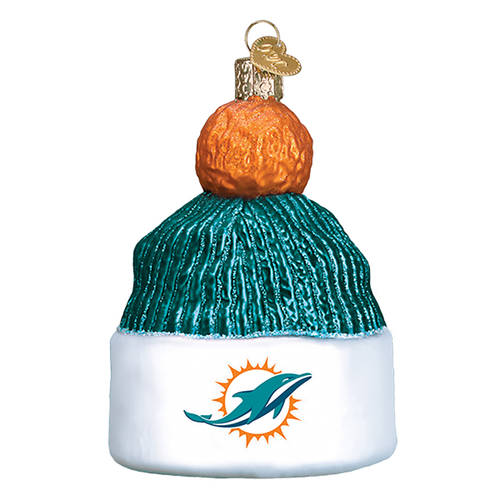 NFL Ornaments Miami Dolphins Beanie - Boxed