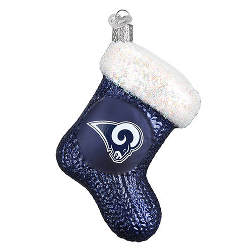 NFL Ornaments Los Angeles Rams Stocking - With Box 108