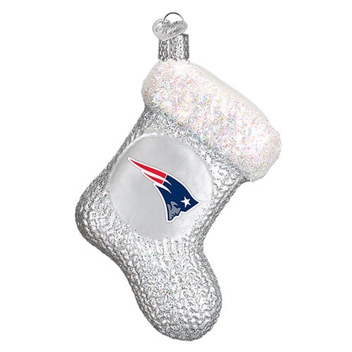 NFL Ornaments New England Patriots Stocking - Boxed