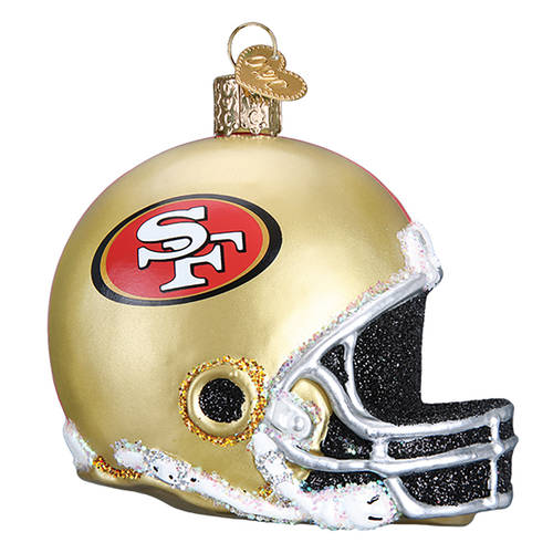NFL Ornaments San Francisco 49ers Helmet - No Box