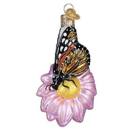 Insects & Butterflies Monarch Butterfly On Flower - No Box