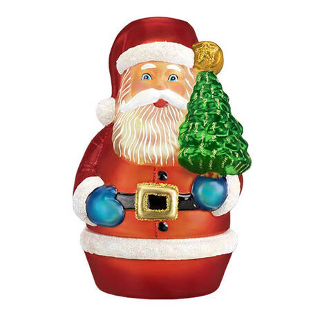 Candle Lights Santa With Tree Candle Light - No Box