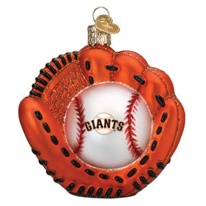 MLB Ornaments Mitt - San Francisco Giants - Boxed