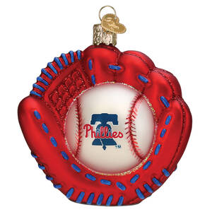 MLB Ornaments Mitt - Philadelphia Phillies - Boxed