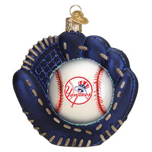 MLB Ornaments Mitt - New York Yankees - Boxed
