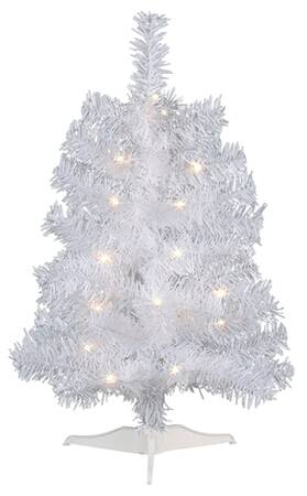 Gumdrops Mini White Tree Pre-Lit - Display Stand