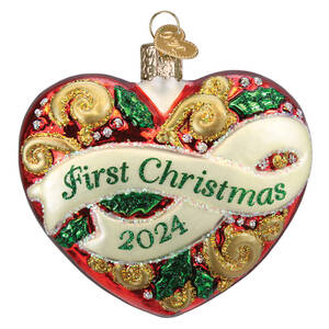 First Christmas Heart 2024-First Christmas Heart - No Box