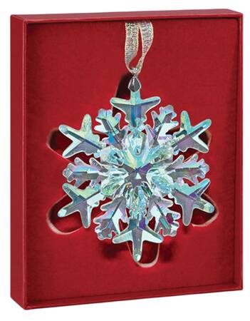 Crystal Collection Radiant Crystal Frostflake - Boxed