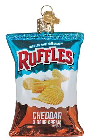 Frito Lay Ruffles Cheddar Sour Cream Chips - No Box