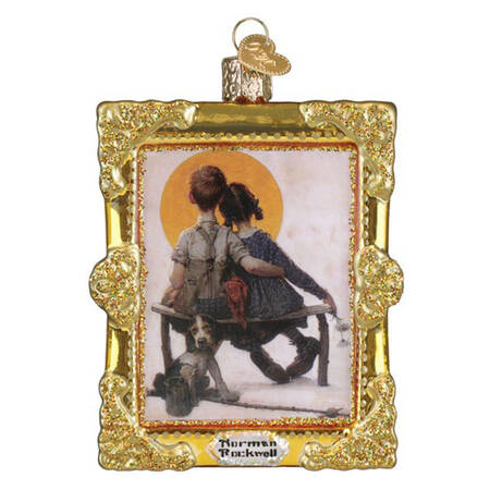 Norman Rockwell Boy & Girl - No Box