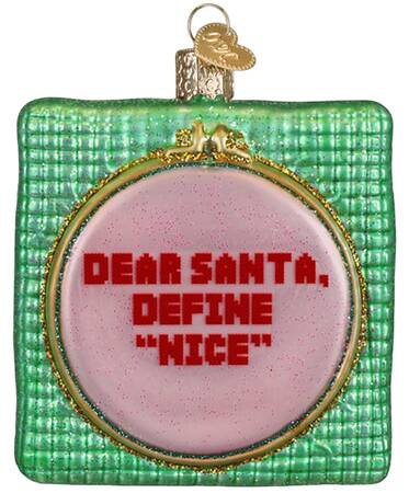 Crafts & Hobbies Dear Santa...Define "Nice" - Nb658, No Box
