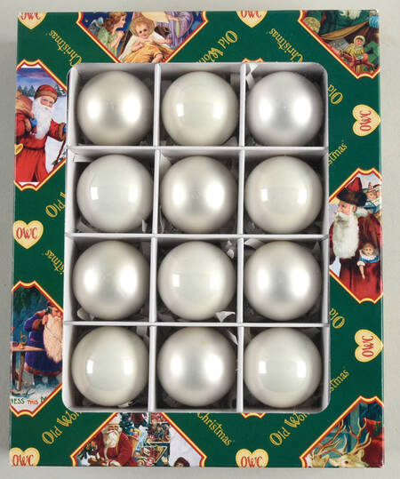 Glass Ball Sets Wonderland Balls-Set Of 12 - Boxed