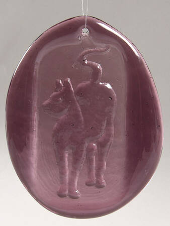 Suncatcher Ornaments Purple-Manet - No Box