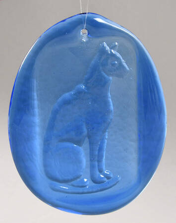 Suncatcher Ornaments Blue-Egyptian - No Box