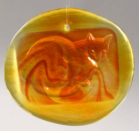 Suncatcher Ornaments Amber-Steinlen - No Box