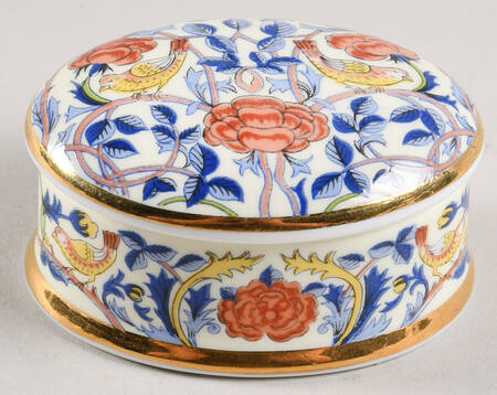 William Morris Trinket Boxes Rose Chintz-Oval - No Box