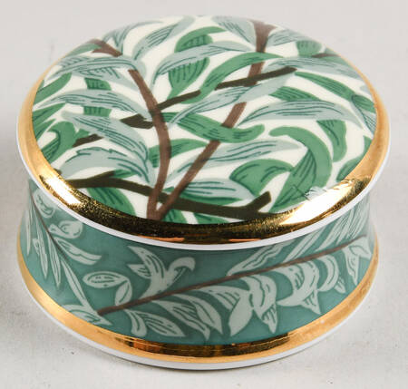 William Morris Trinket Boxes Willow Bough-Round - With Box