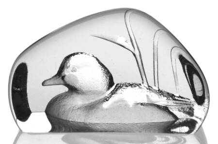 Miniature Treasures Collection Golden-Eye Duck - No Box