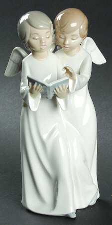 Angels Angel Choir-With Song Book-Two - Boxed by Nao