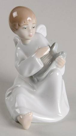 Angels Angel With Lyre - Boxed by Nao