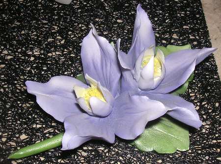 Capodimonte Flowers Lavendar Flower - No Box
