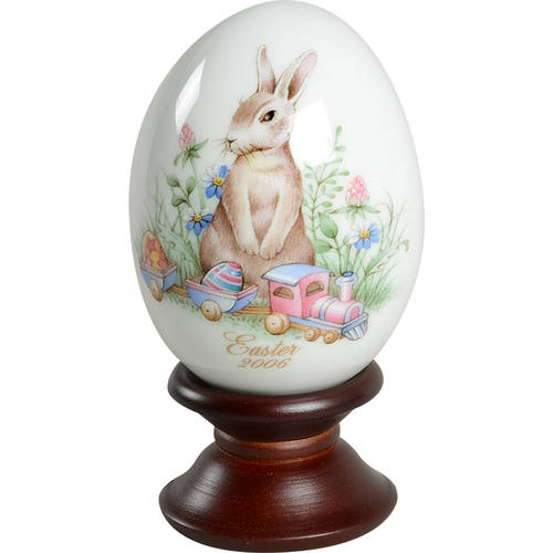 Noritake Easter Egg Rabbit And Toy Train - No Box
