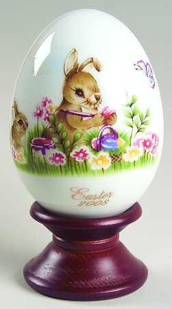 Noritake Easter Egg Bunny Painting Eggs - No Box