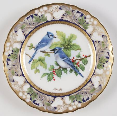 Birds of America-Christmas Blue Jay - Boxed