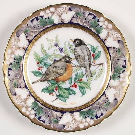 Birds of America-Christmas American Robin - Boxed