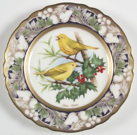 Birds of America-Christmas Yellow Warbler - No Box