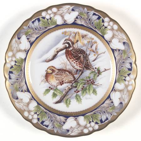 Birds of America-Christmas Bobwhite Quail - No Box