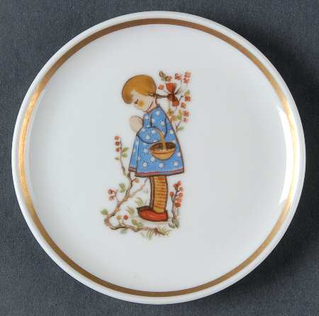 Berta Hummel Museum Miniature Plate Devotion To Mother - Boxed