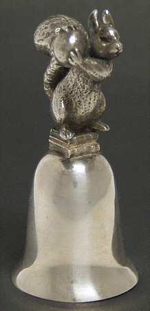 Beatrix Potter-Miniature Bell Squirrel Nutkin - Boxed