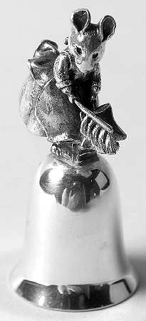 Beatrix Potter-Miniature Bell Hunca Munca Sweeping - No Box