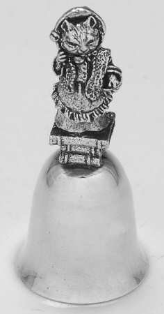 Beatrix Potter-Miniature Bell Mrs Tabitha Twitchit - Boxed
