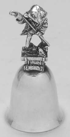 Beatrix Potter-Miniature Bell Jeremy Fisher - No Box