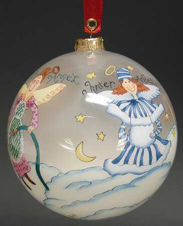 Ne'Qwa Christmas Ornament by Ne'Qwa Art
