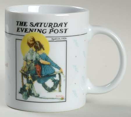Saturday Evening Post Mugs Sunset - No Box