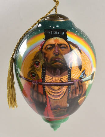 Thomas Blackshear Art Indian Paint Brush - No Box